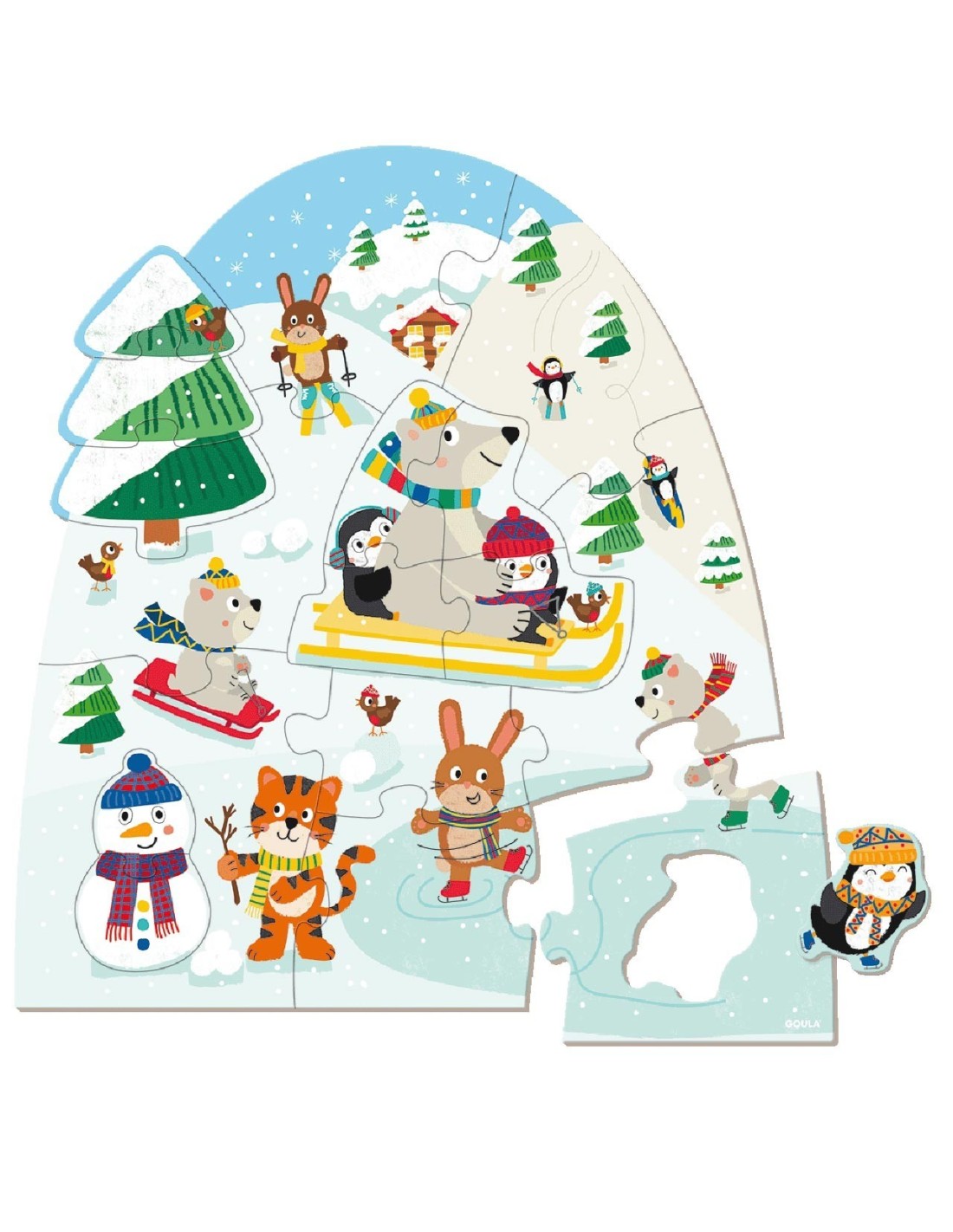 Puzzle XXL Invierno